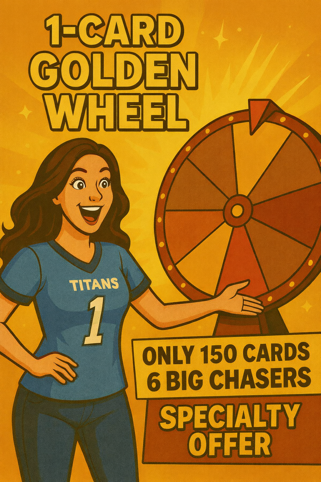1- Card Golden Wheel (Series 3)